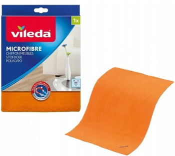 Vileda Ściereczka Mikrofibra do Kurzu Pomarańczowa Elektrostatyczna