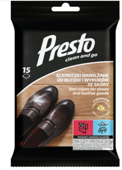 Presto Leder Tücher 15 Stück