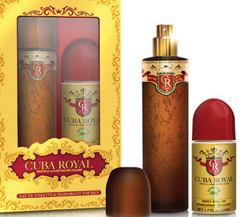 Cuba Zestaw Men Royal Woda toaletowa 100ml + Dezodorant roll-on 50 ml