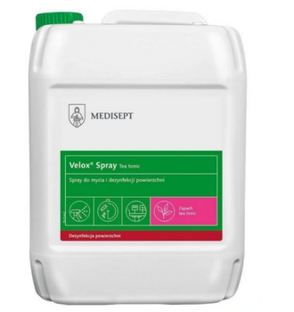 Velox Spray Tea Tonic 5 L Medisept dezinfectant de suprafață