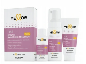 Alfaparf YELLOW Liss Keratin Treatment 60+75+150 ml