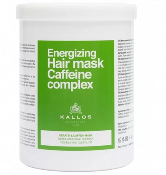 Kallos Keratin &amp; Caffein Energizing Mask 1000 ml