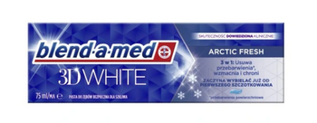 Blend-A-Med Pasta do zębów 3D White Arctic Fresh 75 ml  Wybielająca