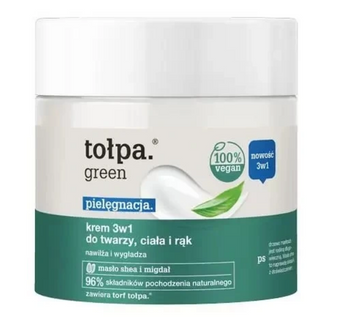 Tolpa Green Care 3-in-1 Cream for face, body and hands 250 ml