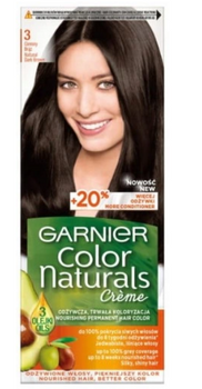 Garnier Color Naturals Creme Haarfarbe 3 Dunkelbraun 60 ml