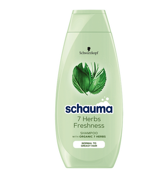 Schauma 7 Herbs Freshness Șampon din plante 400 ml