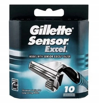 Gillette Sensor Excel Wkład do maszynki 10 szt.