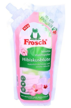 Frosch Fabric Rinsing Liquid vegan for allergy sufferers Hibiscus 1 L