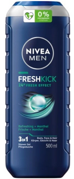 Nivea Men Fresh Kick Shower Gel 500 ml
