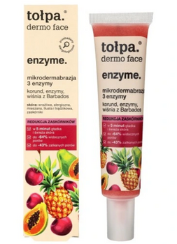 Tolpa Dermo Face Enzyme Microdermabraziune 3 enzime pentru îndepărtarea punctelor negre 40 ml