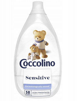 Coccolino Ultimate Care Sensitive Pure Gentle Rinse with Fabric Protection Technology 870 ml
