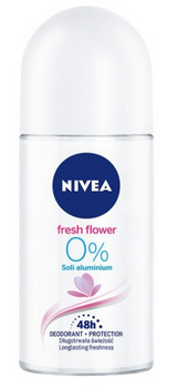 Nivea Woman Fresh Flower 72h Roll-on Deodorant 50 ml