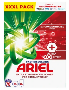 Ariel Proszek do prania  Efekt Ultra 70 prań 3850 g