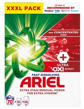 Pulbere de spălat Ariel Ultra Effect 70 de spălări 3850 g