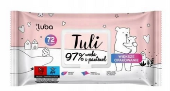 Luba Tuli șervețele umede Panthenol 97% 72 buc