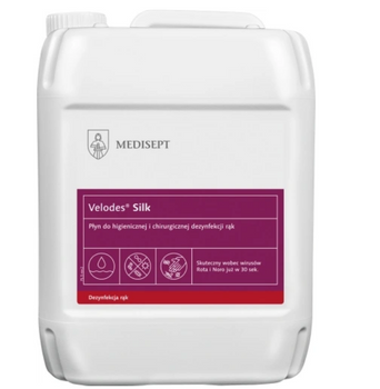 Velodes Silk 5 L Liquid for hygienic and surgical hand disinfection Medisept