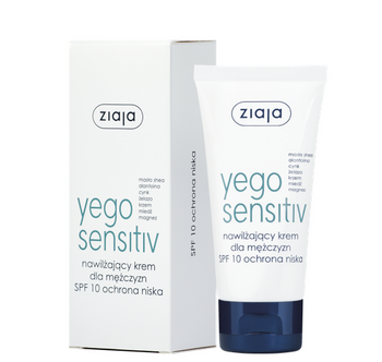 Ziaja Yego Sensitiv Nawilżający Krem dla mężczyzn 50ml
