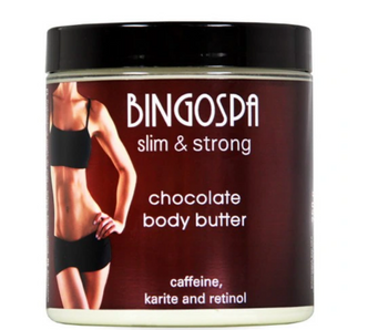 BingoSpa Chocolate Body Butter 250 g caffeine/retinol