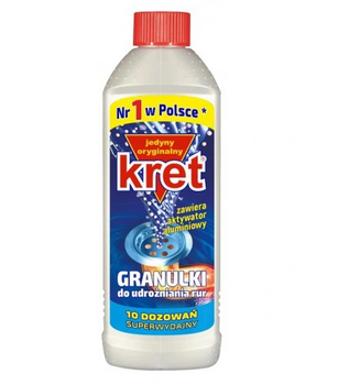 Kret Granules for clearing pipes 400 g