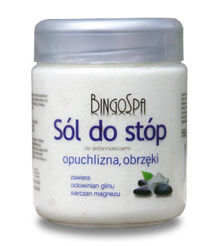 BingoSpa Sól do stóp opuchlizna i obrzęki 550g