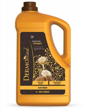Dermomed Duschgel mit Pumpe Argan 1 Liter Hyaluronic Hydration