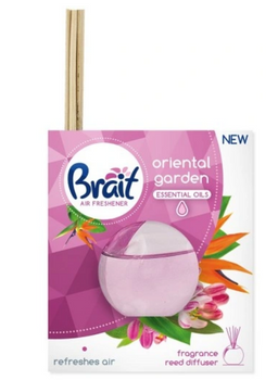 Brait Oriental Garden fragrance diffuser with sticks 40 ml