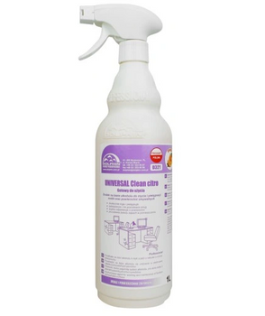 Dolphin Universal Clean Citro Detergente a base alcolica per il lavaggio e la cura di mobili e superfici lavabili, 1 L