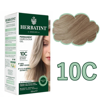 Herbatint Tintura 10C Biondo Svedese 150 ml