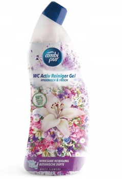 Ambi Pur Weiße Blumen WC-Reinigungsgel 750 ml