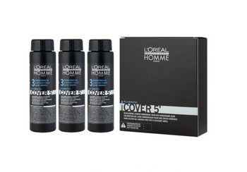 Loreal Homme Cover 5 toning hair dye 5 Light Brown 3x50 ml