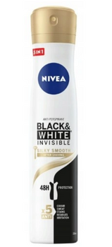 Nivea Women Invisible White &amp; Black Silky Smooth Deodorant 200 ml