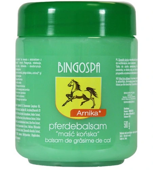 BingoSpa Pferdebalsam cu Arnica 500 g