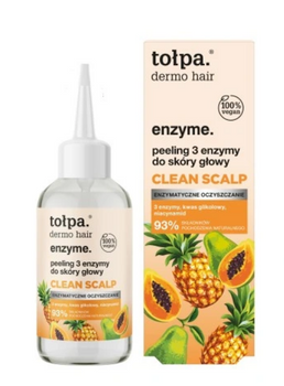 Tołpa Dermo Hair Peeling enzymatyczny 3 enzymy do skóry głowy  100 ml