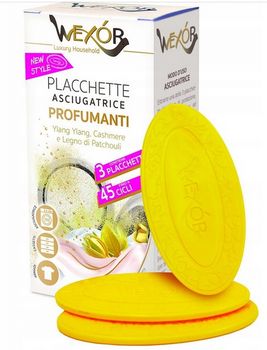 Wexor Krążki Zapachowe do suszarki Luksusowy Długotrwały Efekt 3 szt