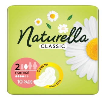 Naturella Classic Normal mit Flügeln 10 Stück