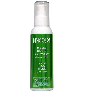 BingoSpa Gesichtsschlammmaske mit grüner Tonerde 150g