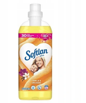 Softlan New Vanilla&amp;Orchid Yellow Fabric softener 1 L
