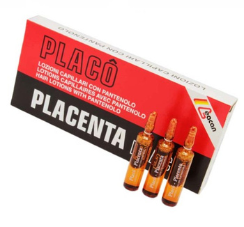 Placenta Placo Ampoules 12x10ml Treatment against hair loss