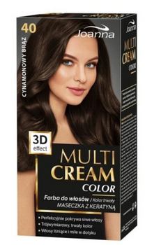 Joanna Multi Cream Color Haarfärbemittel Zimtbraun 40