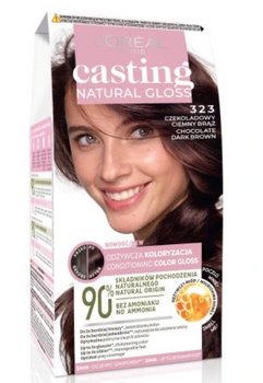 L'Oreal Paris Casting Creme Gloss Haarfarbe 323 Schokoladenbraun