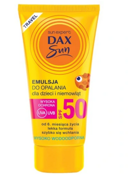 Dax Sun TRAVEL Children's Sunscreen Emulsion SPF50 50 ml