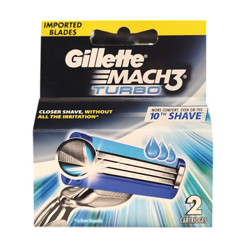 Inserto per rasoio Gillette Mach 3 Turbo 2 pz.