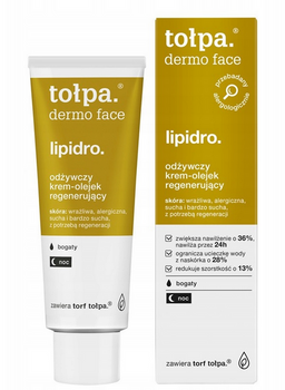 Tolpa Dermo Face Lipidro Regenerating Night Cream-Oil 40 ml