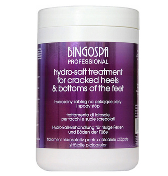 BingoSpa Trattamento Hydrosalt per talloni screpolati 1000g