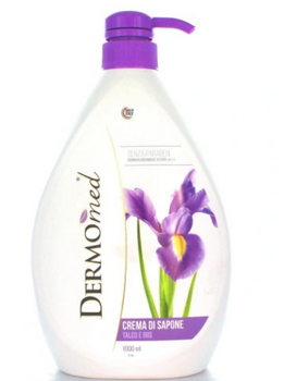 Dermomed Liquid Soap 1 L Talc &amp; Iris