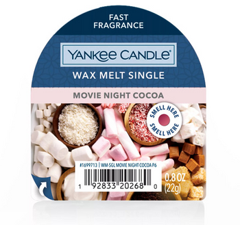 Yankee Candle Classic Wax Filmnacht Kakao 22 g