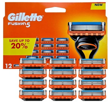 Gillette Fusion 5 Knives Cartridges 12 pcs