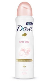 Dove Soft Feel Antitranspirant 150 ml