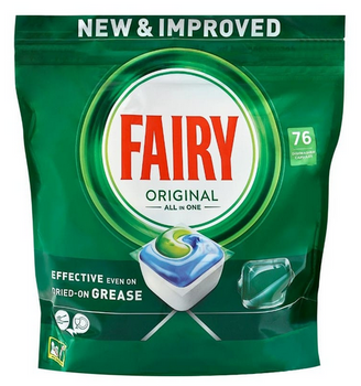 Fairy Original All-In-One Dishwasher Capsules 76 pcs