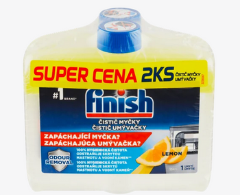 Finish Dishwasher Cleaner Duopack 2x 250 ml Lemon